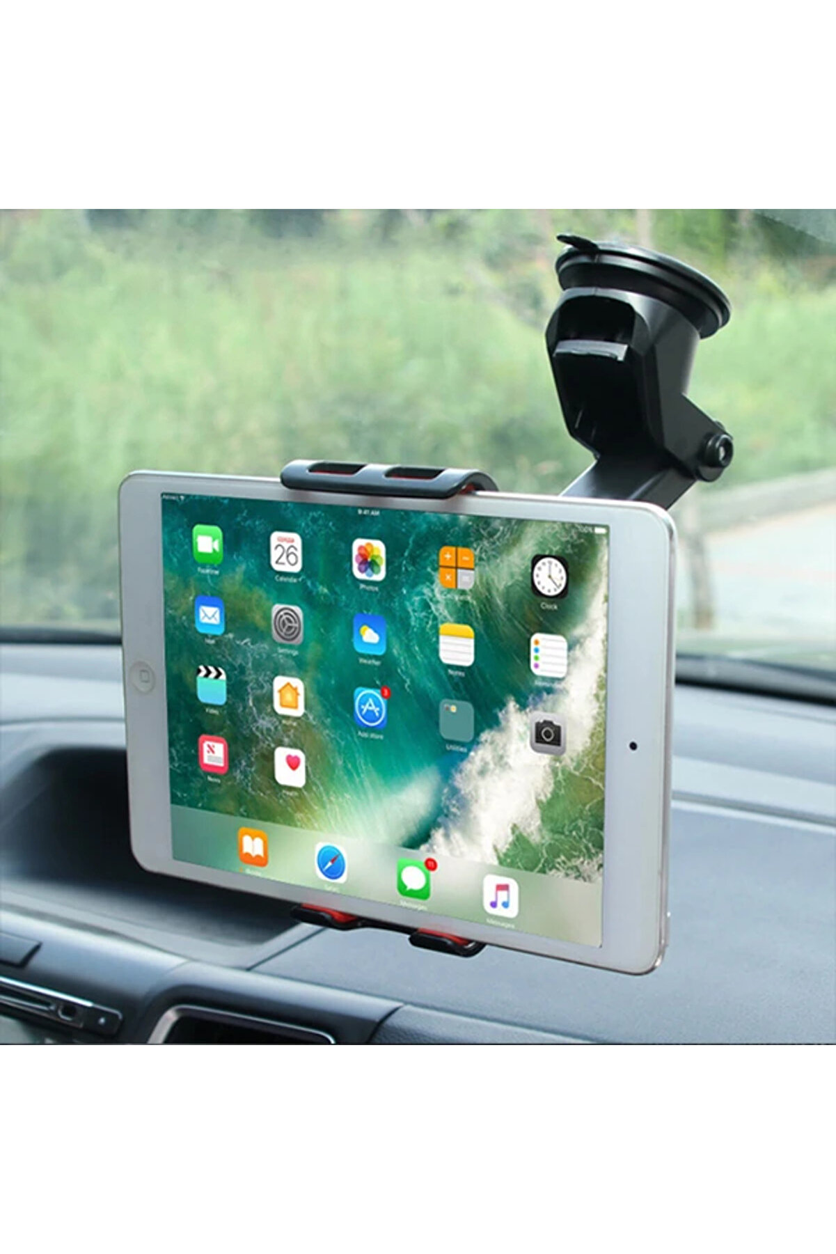 Ally Vantuzlu Torpi̇do Üstü Teleskopi̇k Araç Tablet Telefon Tutucu-(1903) - Dropx6015-5504