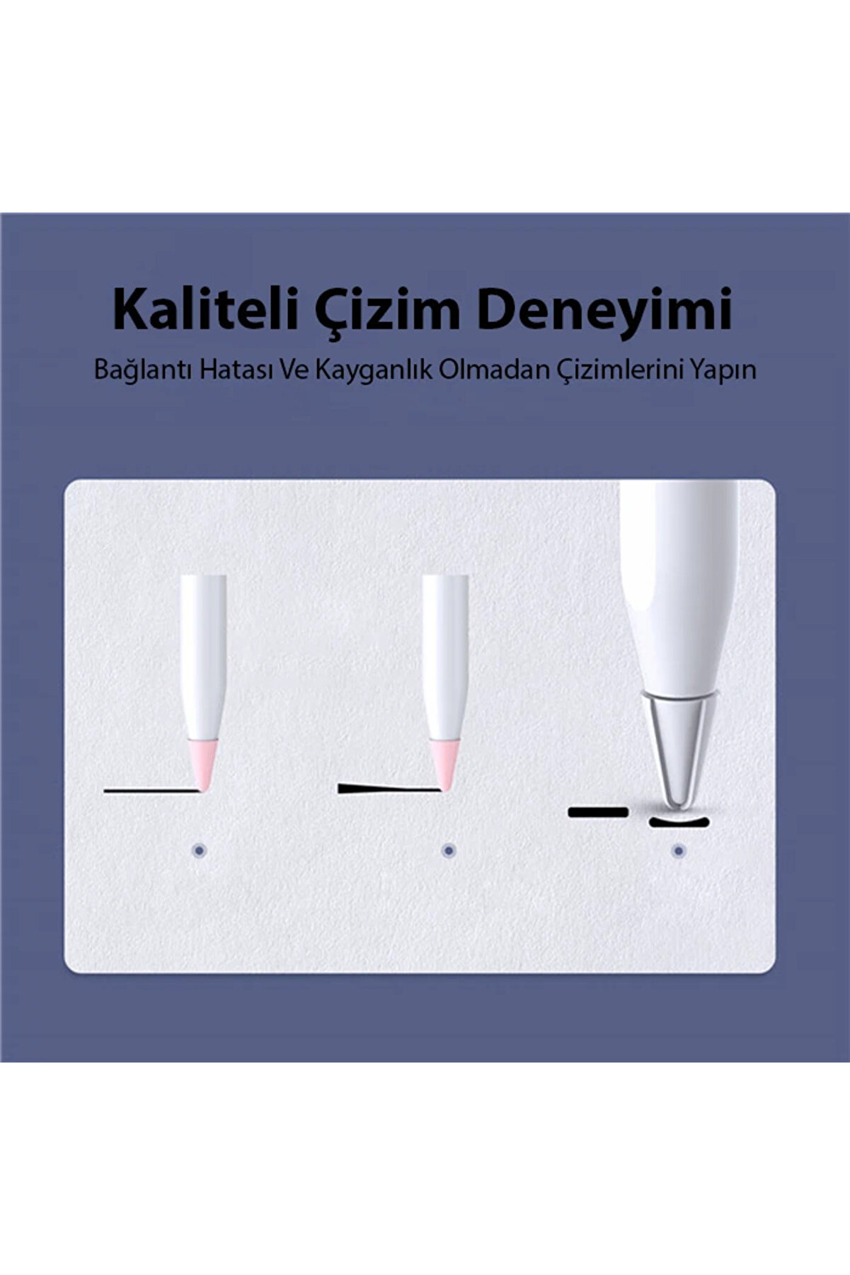 Dux Duci̇s Apple Penci̇l İçi̇n Renkli̇ Kalem Ucu 10X-(5775) - Gms9915-9611