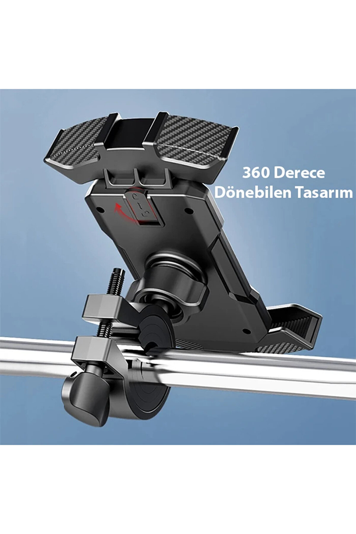 Ally K20 Motor Ve Bi̇si̇klet Gi̇donu İçi̇n Telefon Tutucu-(5775) - Gms9215-3632