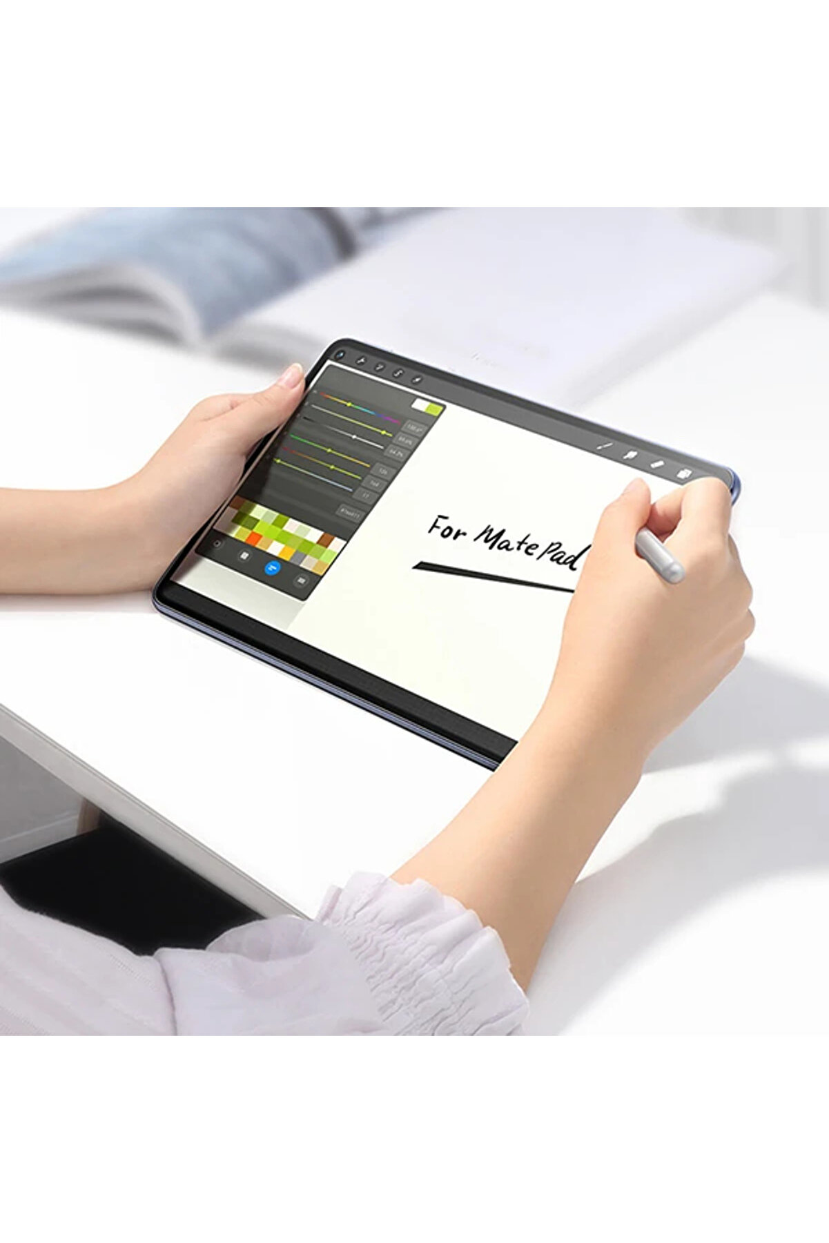 Matepad/5G 10.4 Paper Li̇ke Fi̇lm Pet Ekran Koruyucu Darbe Emi̇ci̇ Fi̇lm-(5775) - Gms7548-4468