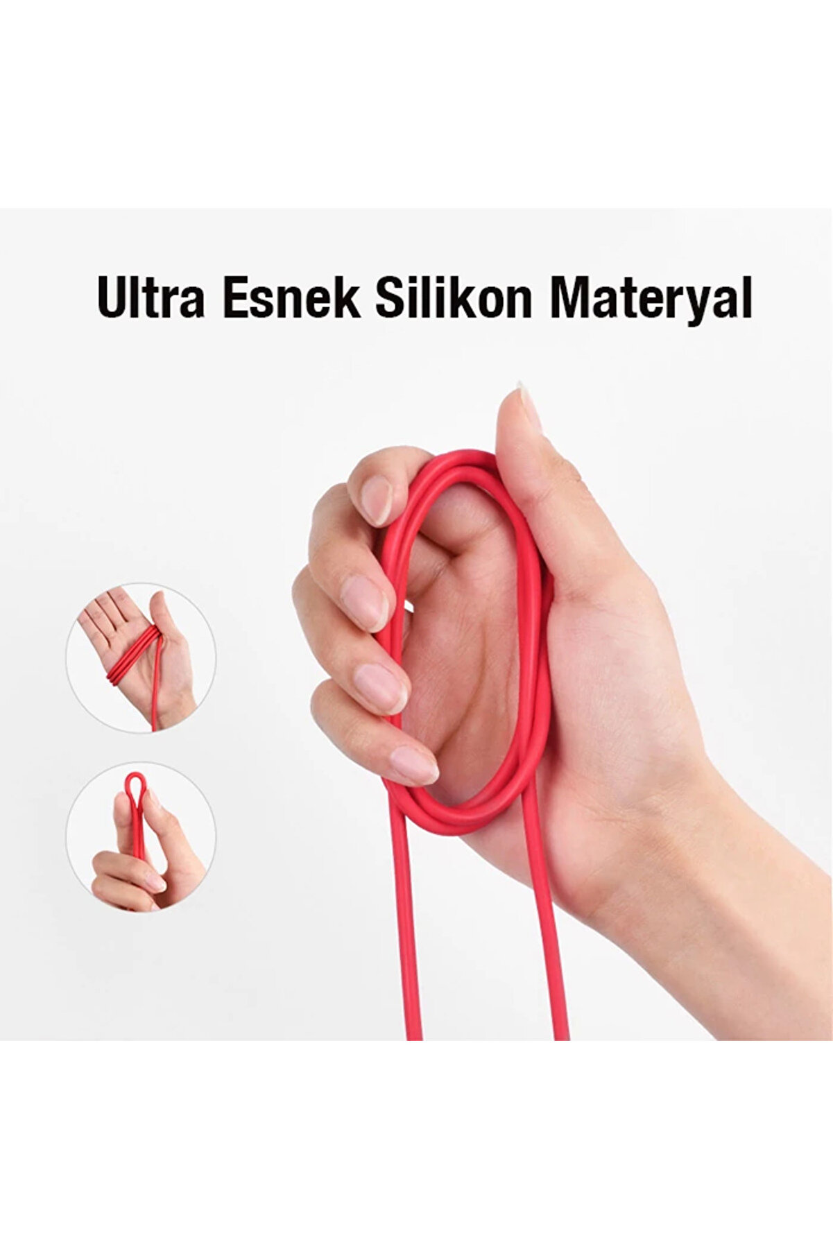 Hoco X21 Usb To Type-C 3A Si̇li̇kon Hızlı Şarj Ve Data Kablosu-(1903) - Dropx7189-5093