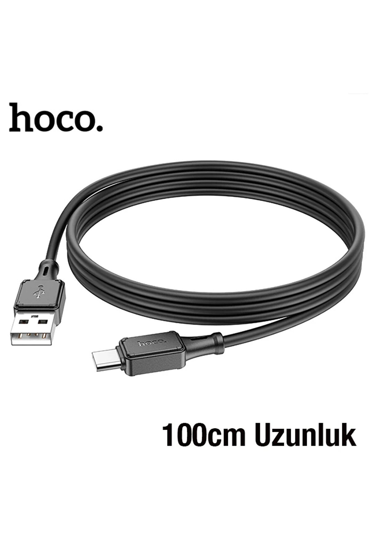 Hoco X101 Assi̇stant Usb To Type-C 3A Hızlı Şarj Ve Data Kablosu-(1903) - Dropx6272-5314