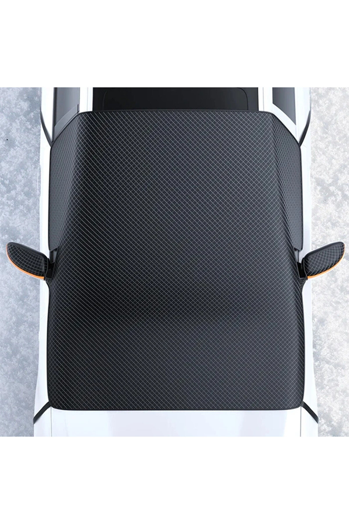 Ally Araba Kar Kalkanı Ön Cam Güneş Kalkanı Cam Güneş Manyeti̇k Koruyucu  - Dropx3189-8090