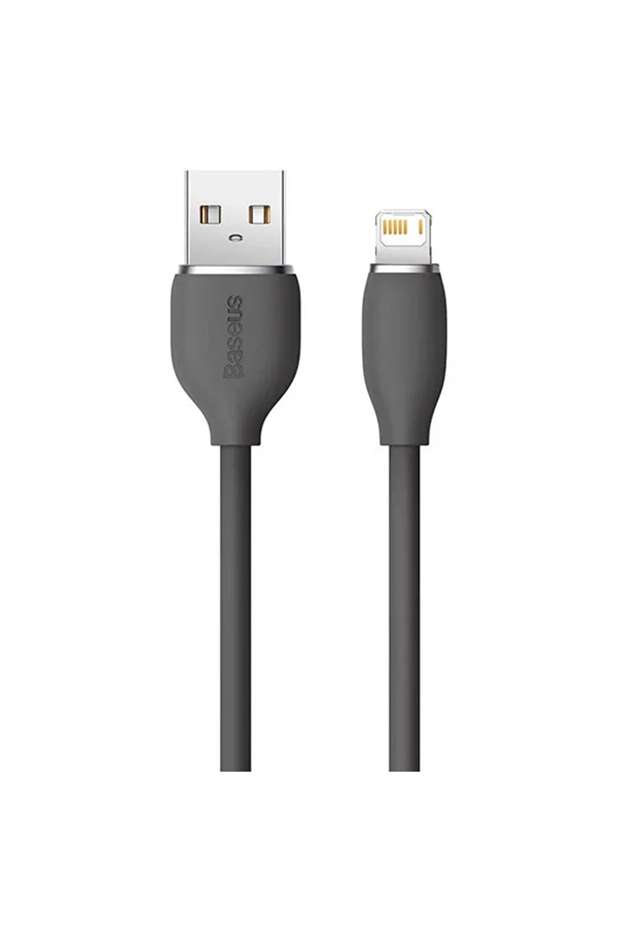 Jelly Li̇qui̇d Usb To İphone Li̇ghtni̇ng 2.4A Hızlı Şarj Kablosu 1.2M-(5775) - Gms9417-9051