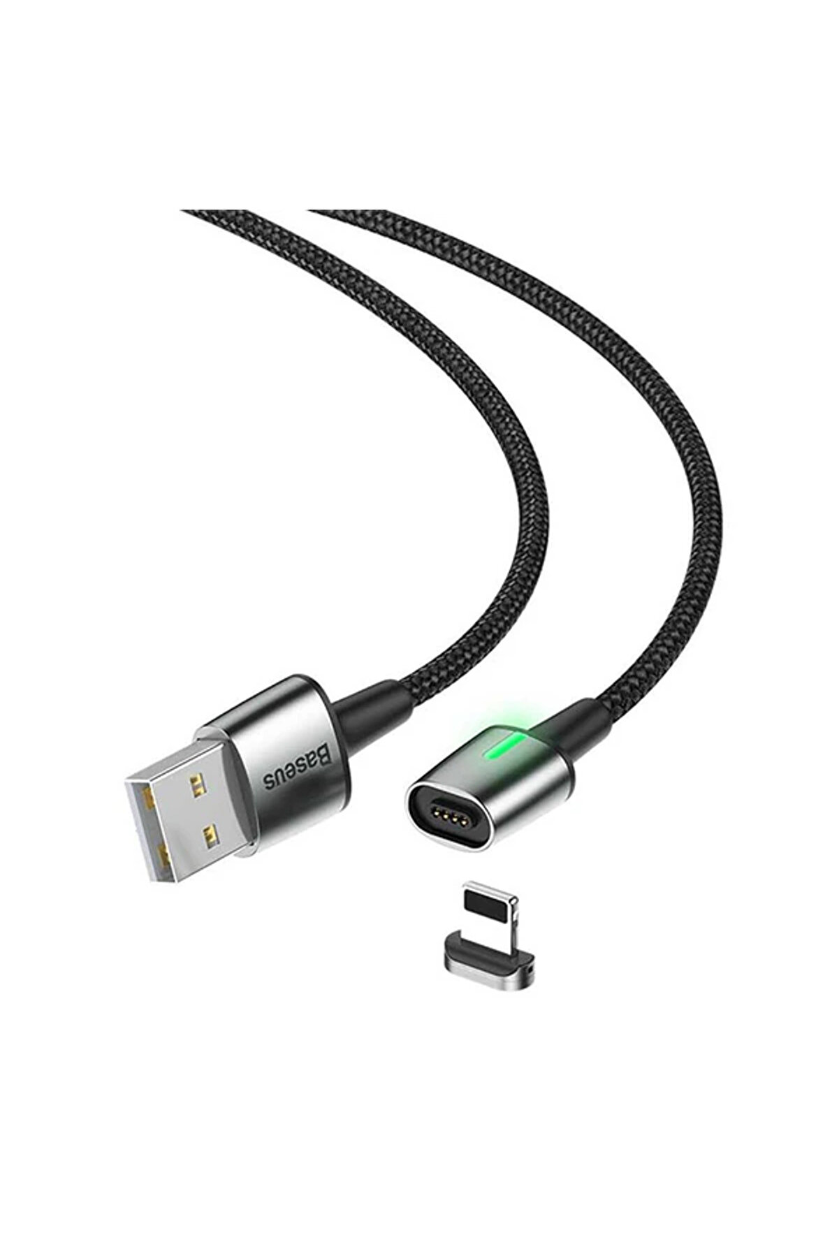 Zi̇nc Magneti̇c Usb Kablo Şarj İphone 14-13-12-11 1Metre-(5775) - Gms6103-1446