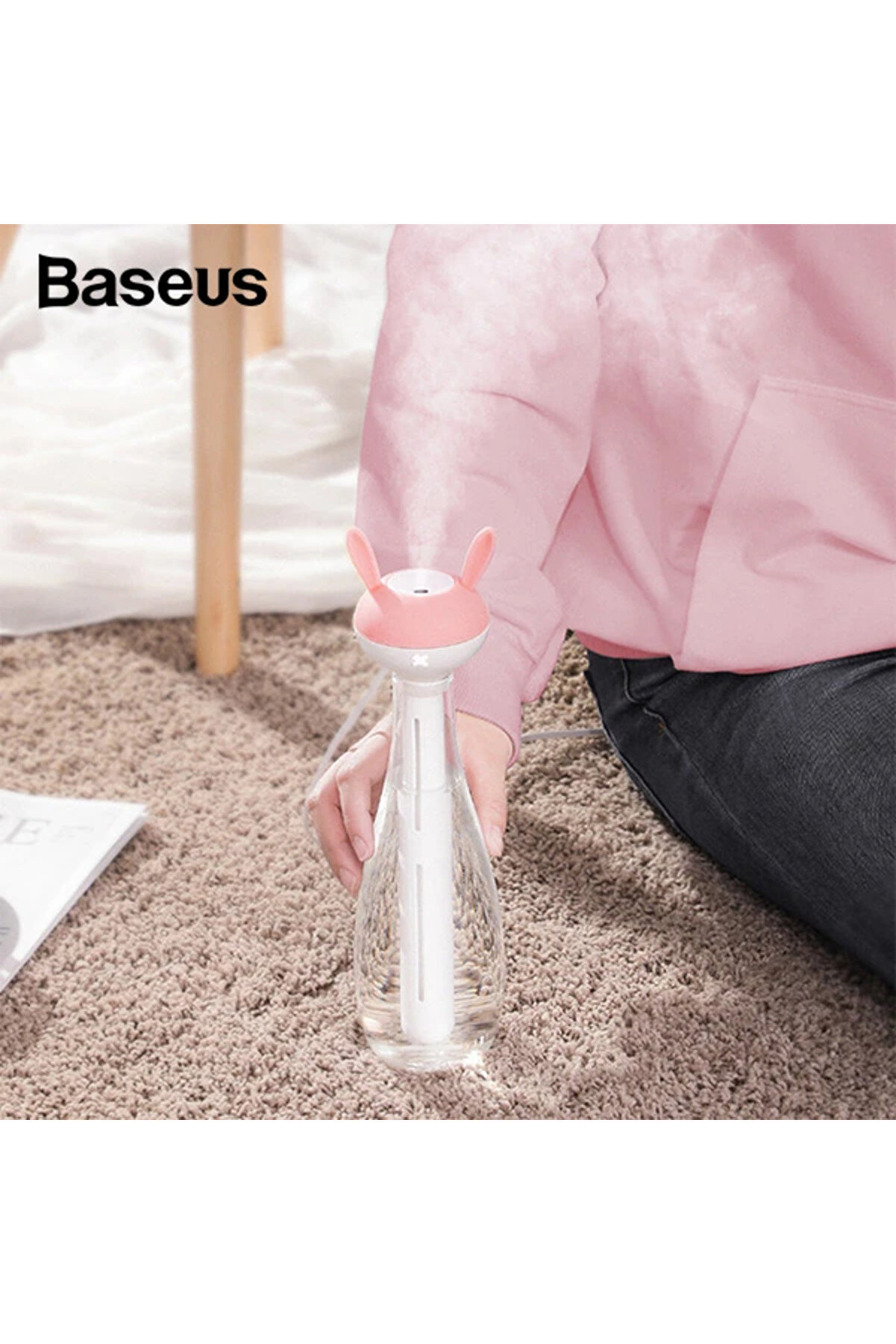CepteToptan Magic wand Ev Ofis Nemlendirici Aroma Yayıcı+ Gece Lambası-(1903) - DROPX4702-5933