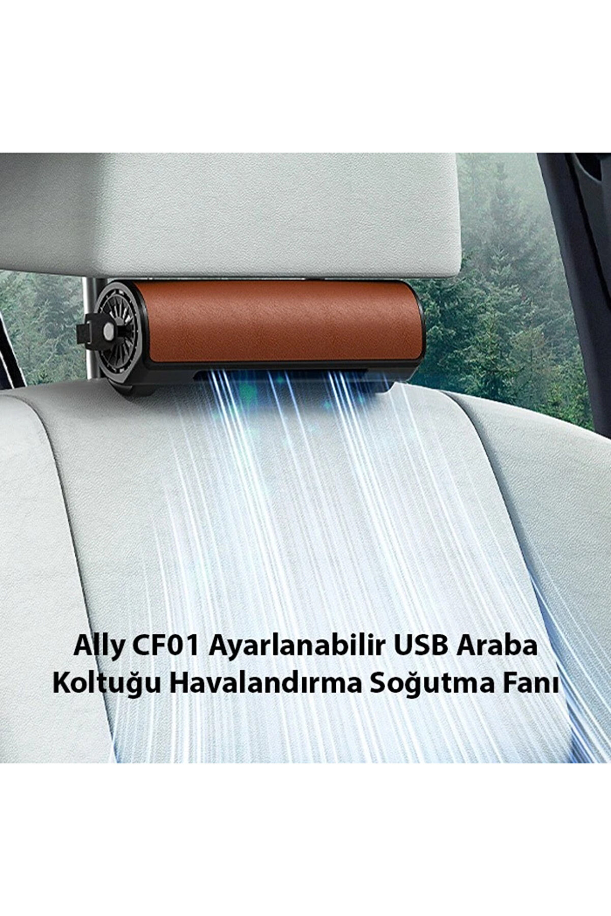 Ally Cf01 Ayarlanabi̇li̇r Araç Ve Oyuncu Koltuğu İçi̇n Havalandırma Soğutma Fa - Dropx7496-6897