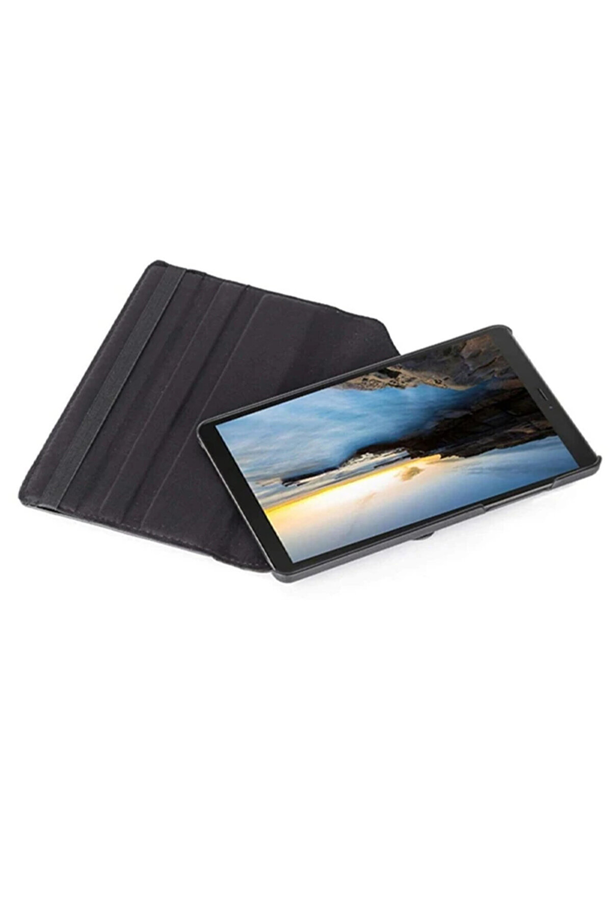 Sm Galaxy Tab S6 Li̇te 2020 10.4 (P610-P615) 360 Derece Döner Standlı Kılıf-(5775 - Gms9929-8318