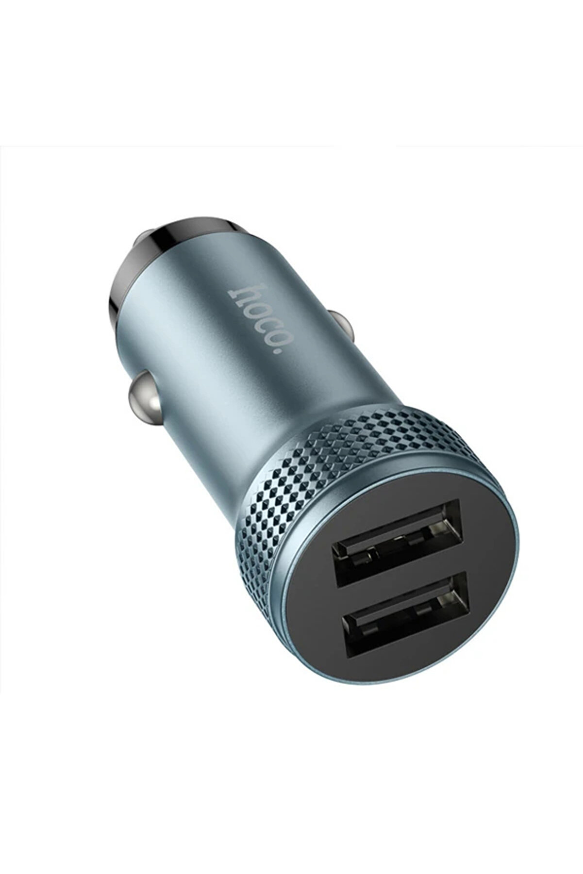 Hoco Z49 Çi̇ft Usb Gi̇ri̇şli̇ Araç Şarj Başlık + Usb To Type-C Kablo-(5775) - Gms9661-4223