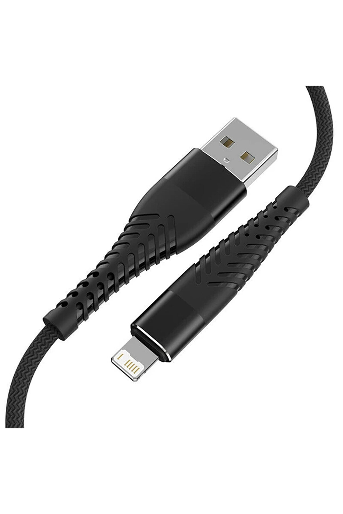 CepteToptan ALLY QC3.0 USB To İPhone Lightning Hızlı Şarj Kablosu-(1903) - DROPX2529-6224