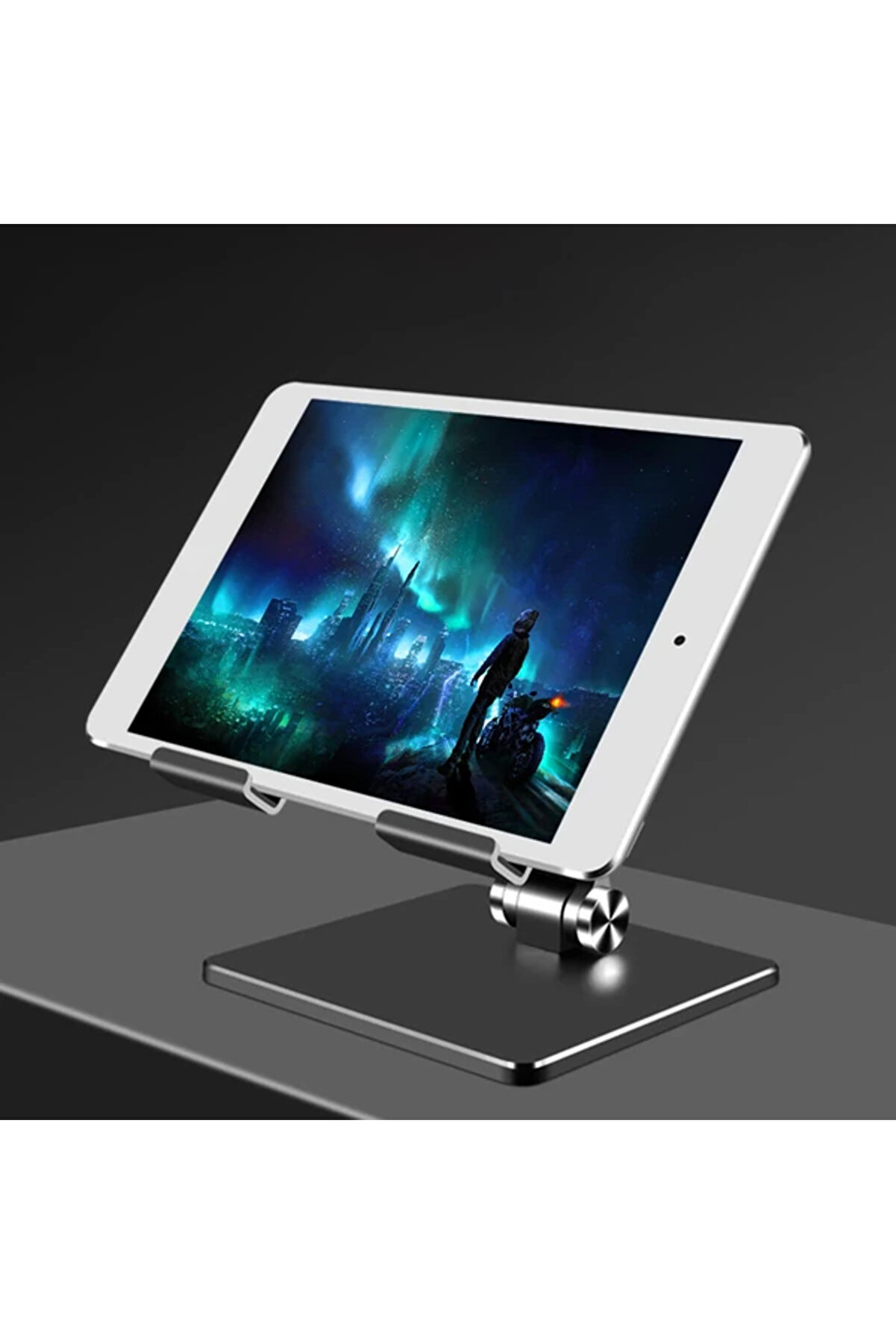 Ally Mt134 Alümi̇nyum Masaüstü Ayarlanabi̇li̇r Tablet Tutucu Masa Standı-(1903) - Dropx9978-6281