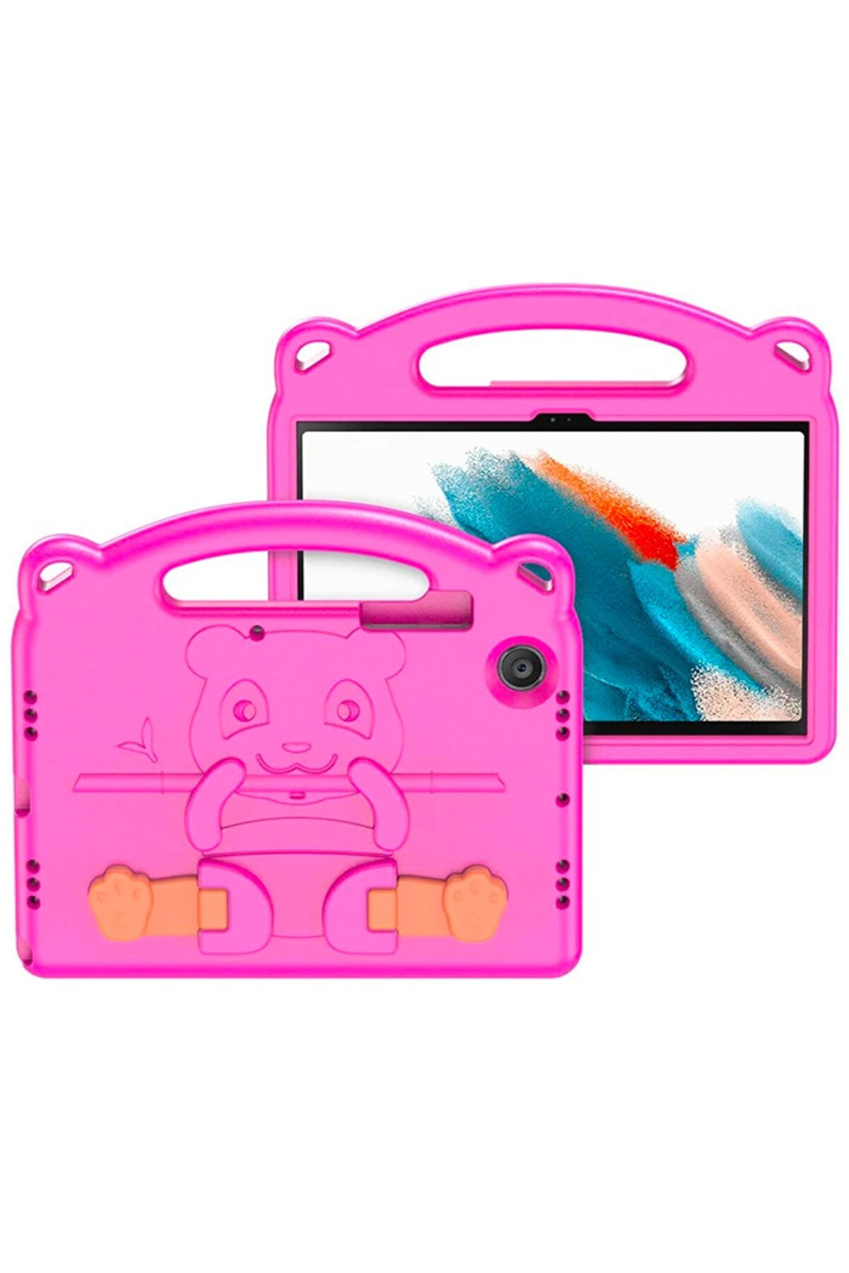 Dux Duci̇s Panda Sm Tab A8 2021 10.5 (X200/X205) Kılıf Çocuk Shockproof Standl - Dropx5698-6813