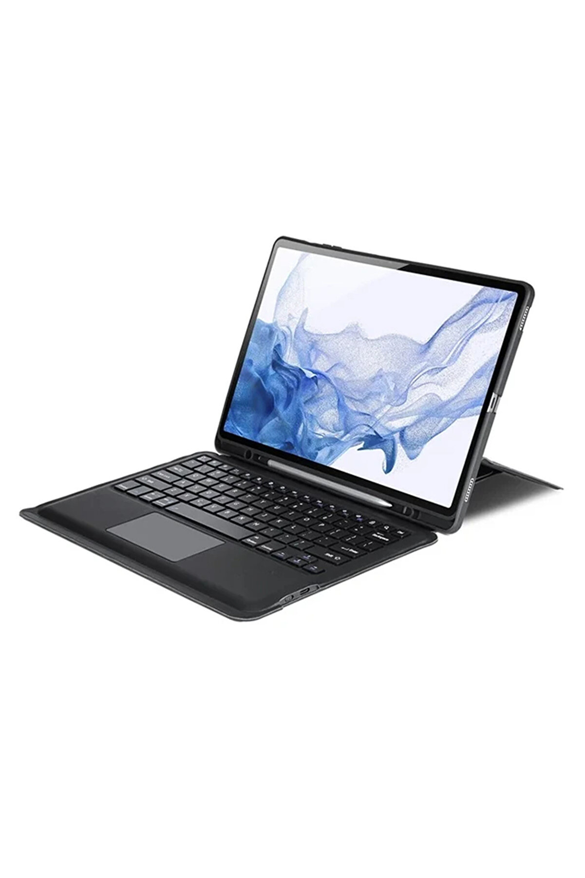 CepteToptan DUX DUCIS Galaxy Tab S8+ / S7+ / S7 FE İçin Ayrılabilir Bluetooth Klavye Touc - DROPX9292-9918
