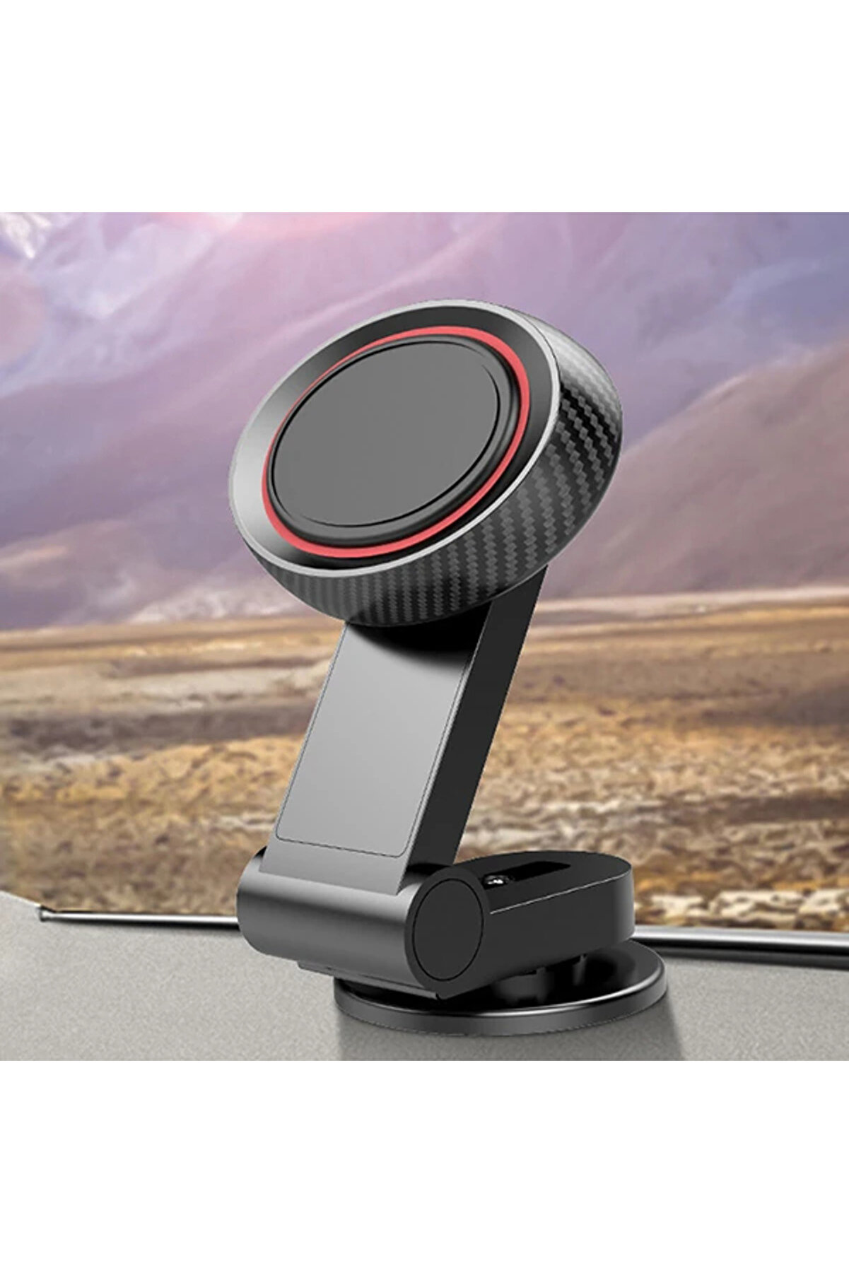 CepteToptan ALLY Mıknatıslı Araç Telefon Tutucu Cam ve Torpido Üstü-(1903) - TOABM6178-5834