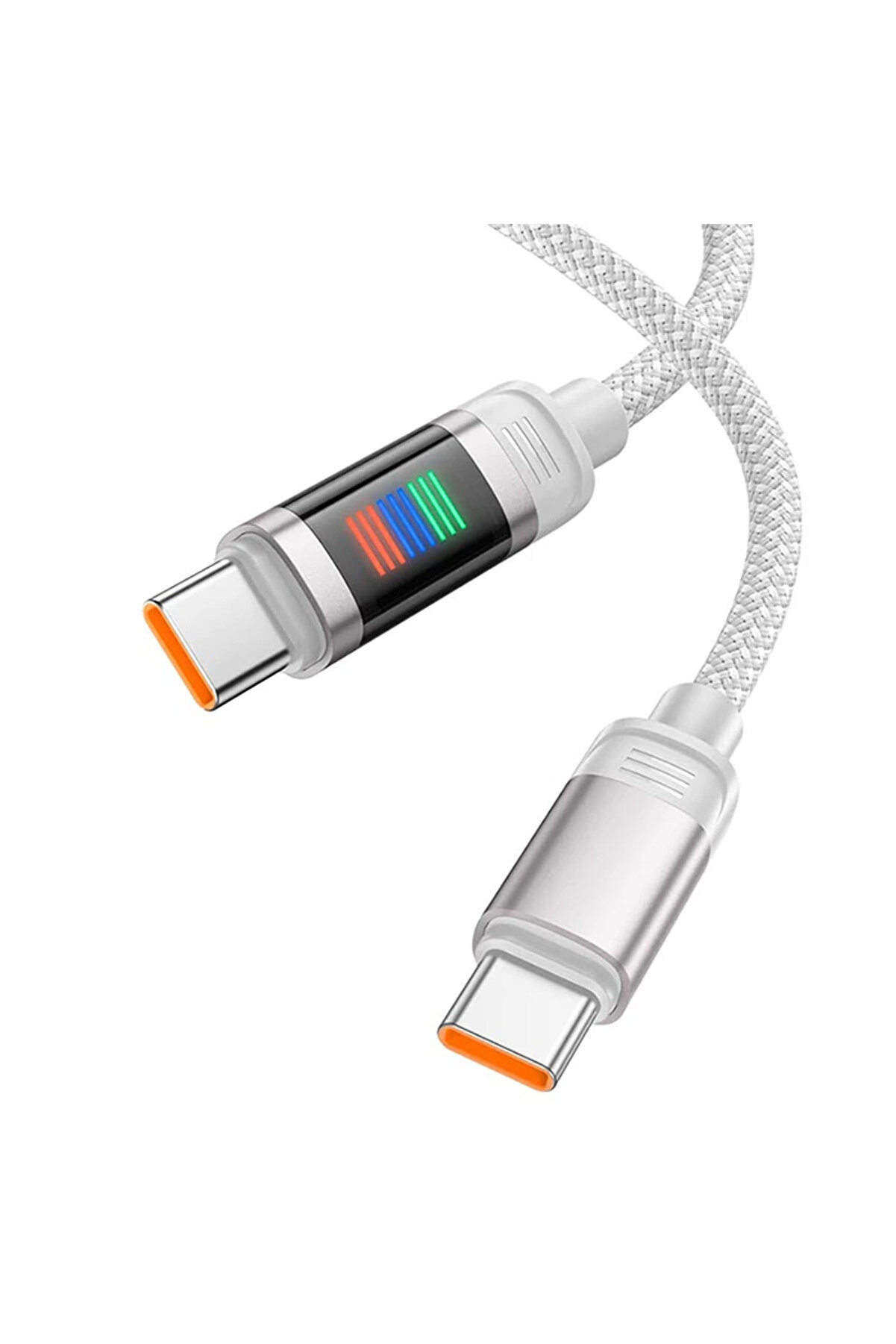 CepteToptan HOCO U126 Lantern 100W Type-C to Type-C Hızlı Data ve Şarj Kablosu-(1903) - DROPX8793-5664