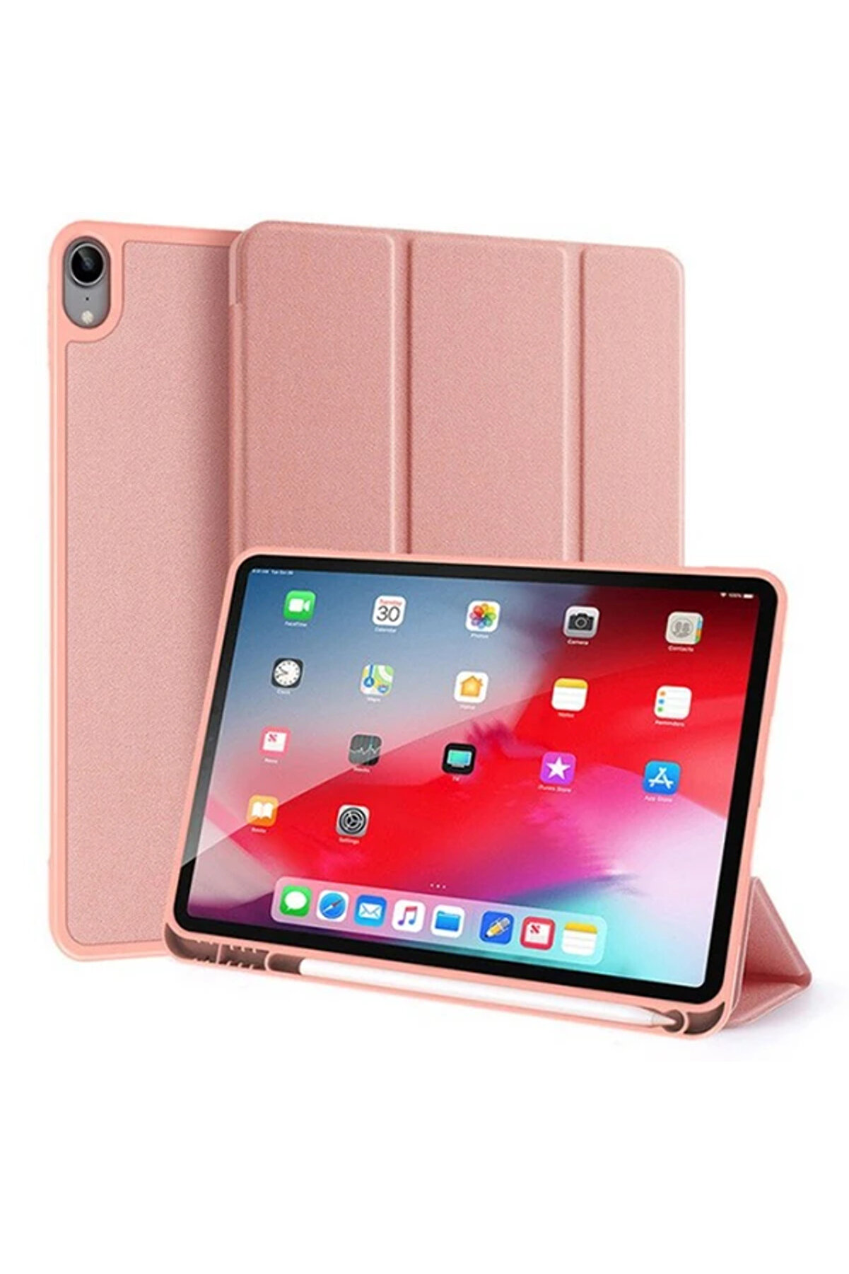 Dux Duci̇s İpad Ai̇r 4 10.9 Kılıf Kalem Yerli̇ Soft Tpu Mıknatıslı Kılıf (Domo) - Gms8261-2516