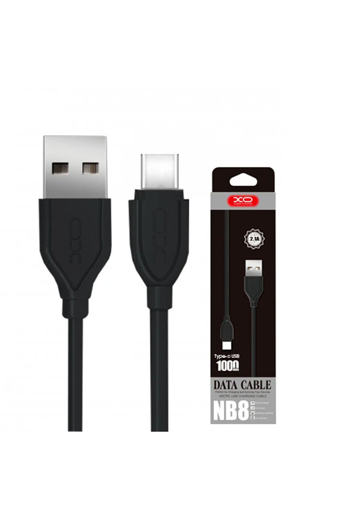 gizmurstore Xo Nb8 Super 1 Metre Type-C Usb Şarj Kablosu 1M-(5775) - GMS3546-1131