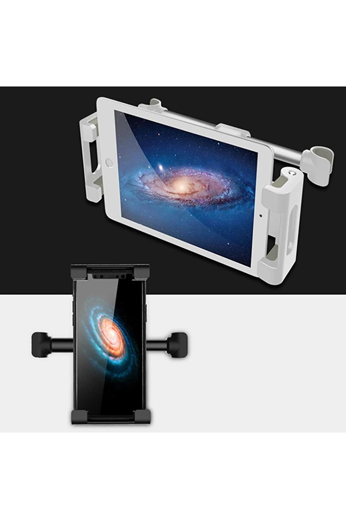 Ally Chz-04 Araç Arka Koltuk 12.9 İnch Kadar Tablet Telefon Tutucu-(1903) - Dropx7505-5584