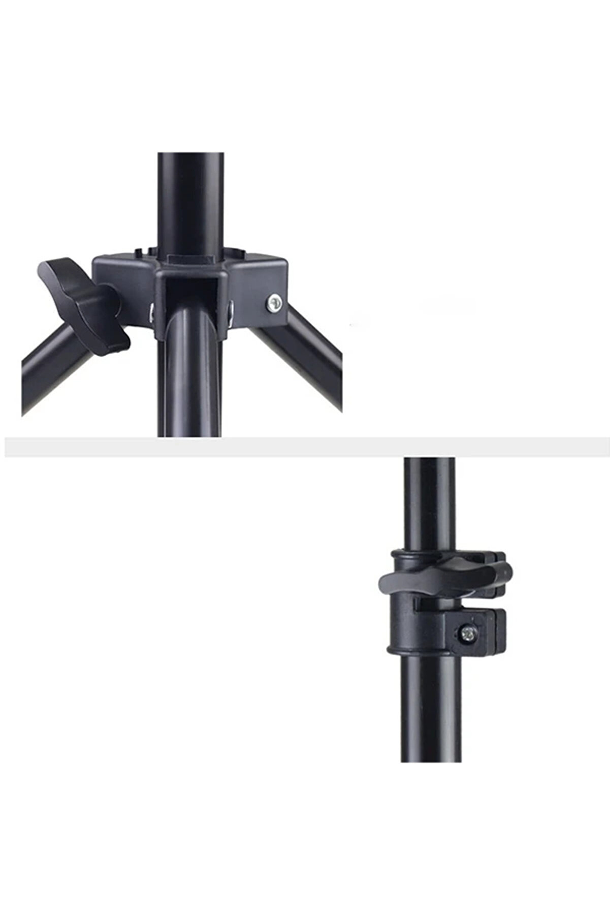 Ally 130Cm Işık Ayağı Tri̇pod Standı 3 Ayaklı Tri̇pod Işık Ayağı 1.3 Met - Dropx9994-5015