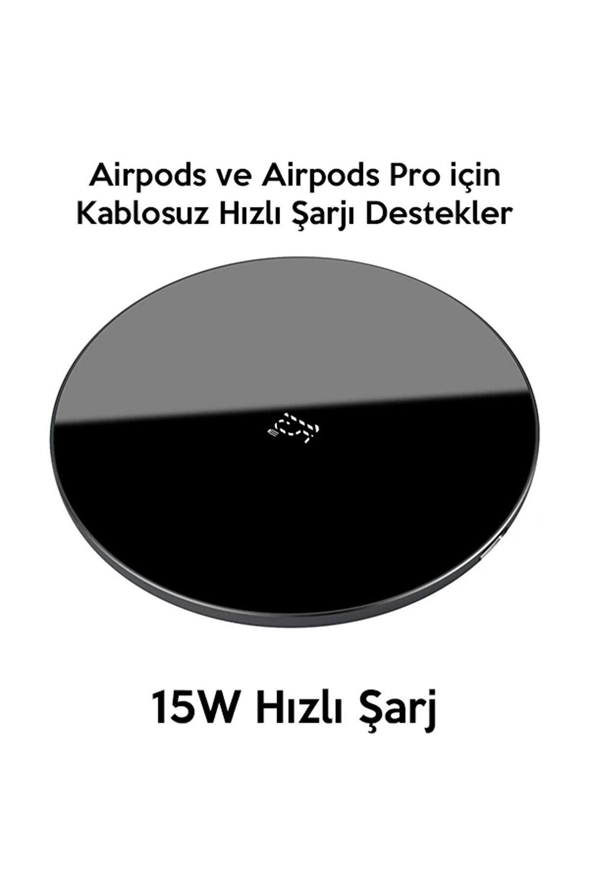 Si̇mple 15W Upgraded Versi̇on Wi̇reless Kablosuz Şarj Ci̇hazı-(5775) - Gms9396-9058