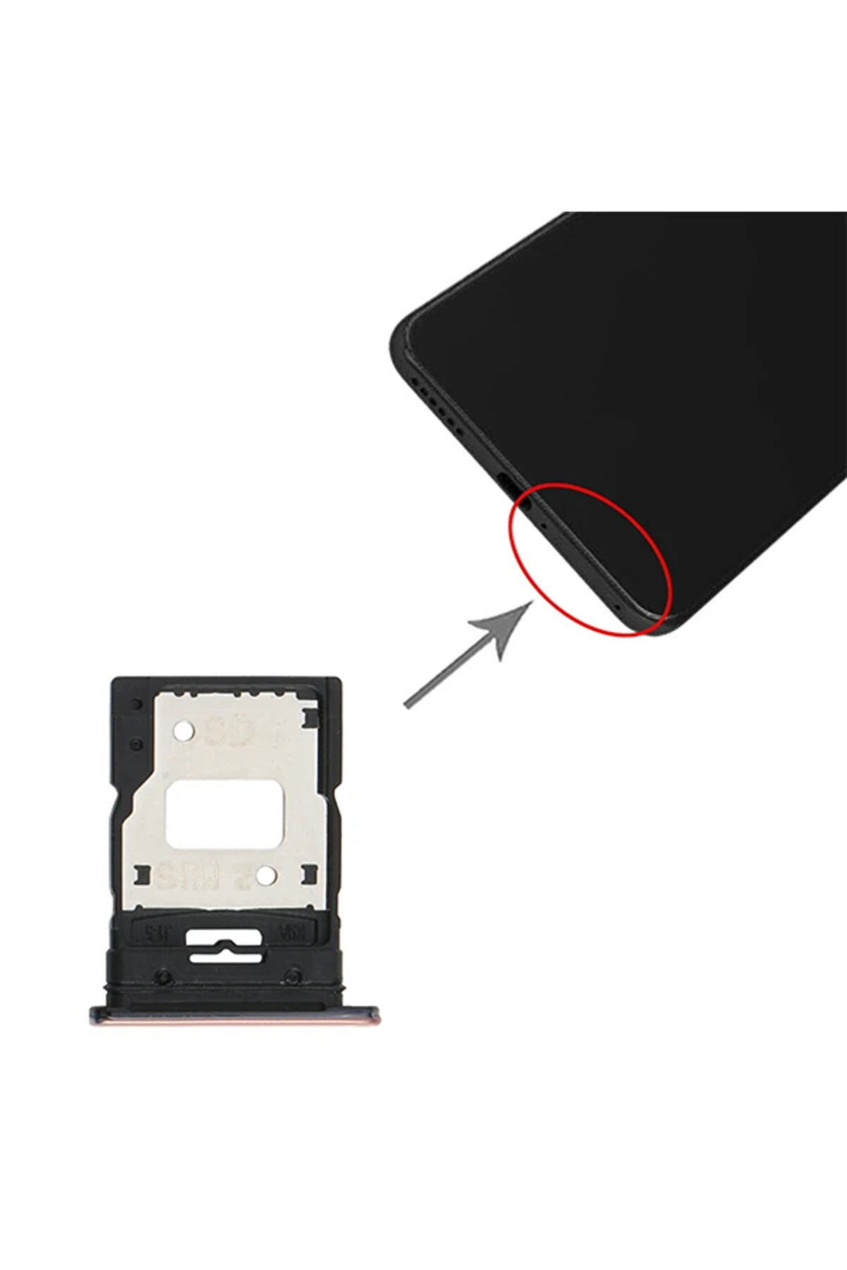 gizmurstore Xiaomi Mi 11 Lite Sim Hafıza Kart Kapağı Tutucu-(5775) - GMS4355-5634