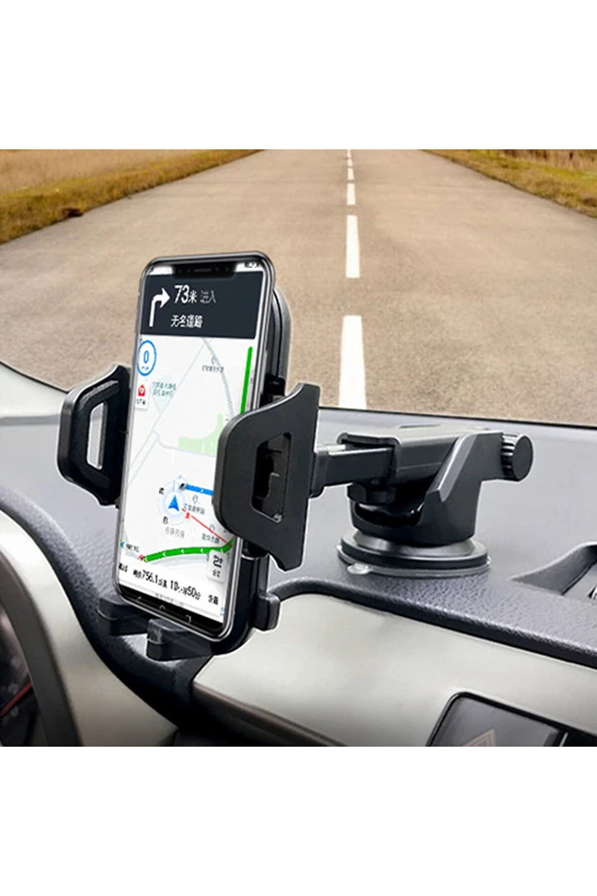 Ally 2İn1 Torpi̇do Üstü Teleskopi̇k Ve Ya Havalandırma Araç Telefon Tutucu-(19 - Dropx1311-7047