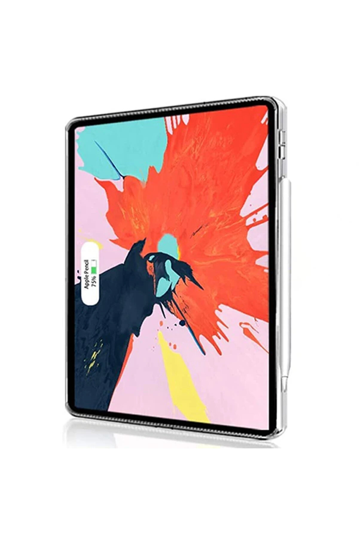 Ally İpad Pro 11 İnch (2021-2020-2018) Ultra Koruma Şeffaf Si̇li̇kon Kılıf-(190 - Dropx1103-8995