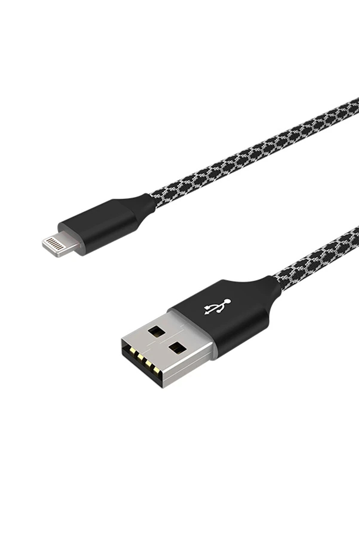 İphone 14-13-12 11 3.0A Hızlı Halat Usb Şarj Kablosu 1Mm-(1903) - Dropx2401-6633