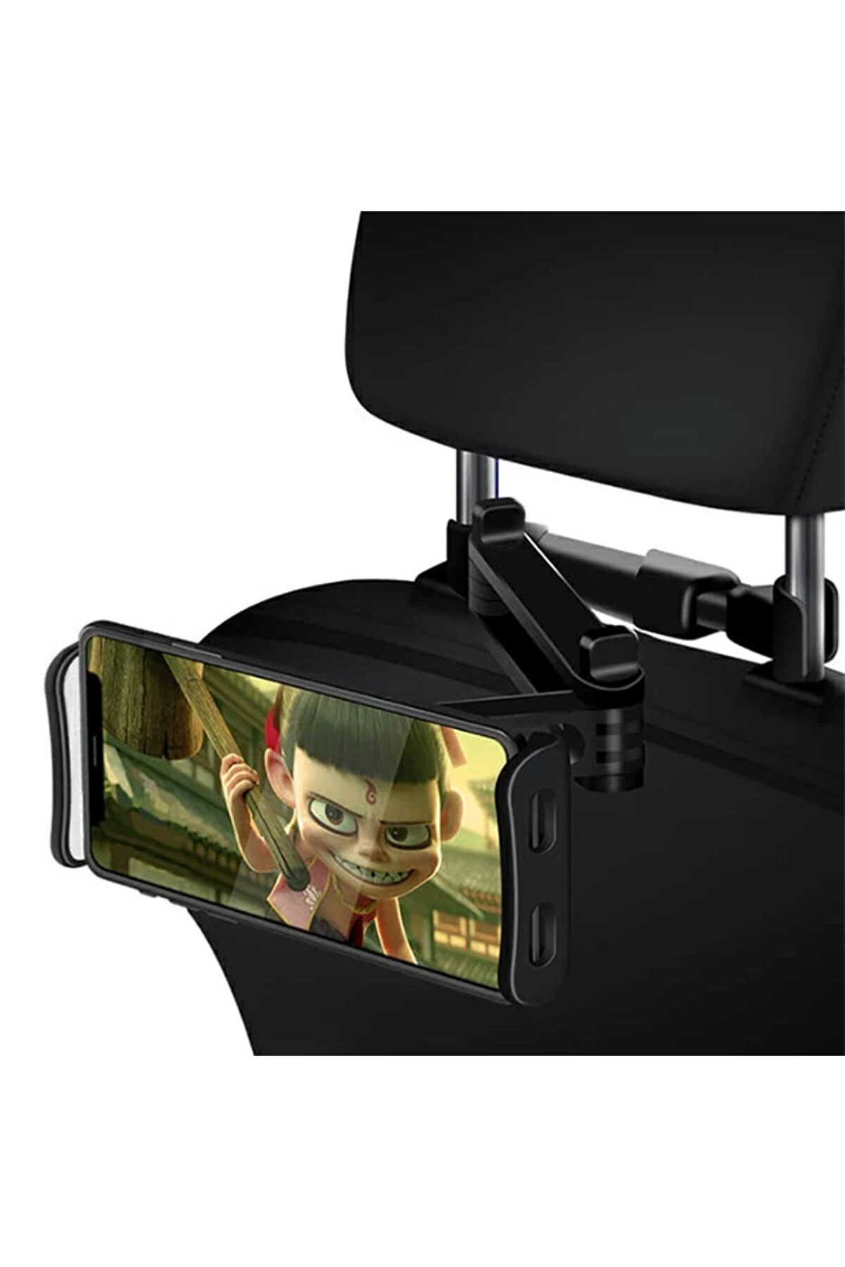 Ally Chz-06 Teleskopi̇k Araç Arka Koltuk 12.9 İnch Tablet Telefon Tutucu-(1903) - Dropx5862-8950