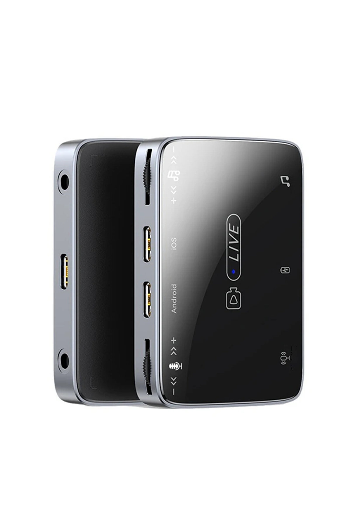 CepteToptan ALLY MH-319 Type-c 2 İN 1 Canlı Yayın İçin Dönüştürücü Live Converter - DROPX8472-1706