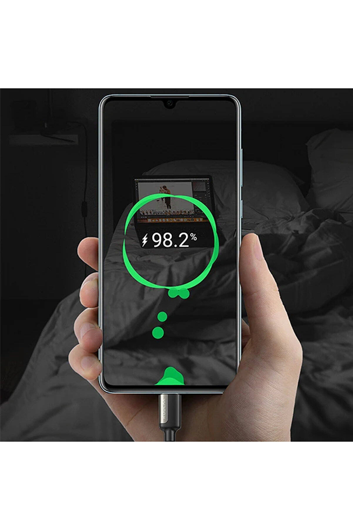 Kuulaa Type C Type-C Pd 60W Qc4.0 Hızlı Şarj Ve Data Kablosu 1Metre-(5775) - Gms7596-6462