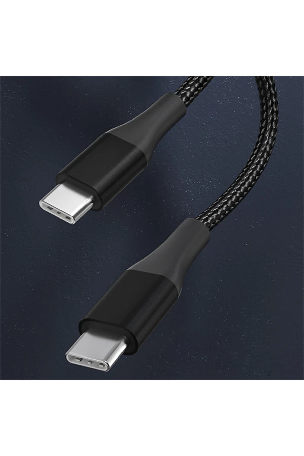 Ally Pd 100W 5A Hızlı Şarj Usb Type-C Kablo 1Metre Kevlar Kablo-(1903) - Dropx2721-1432