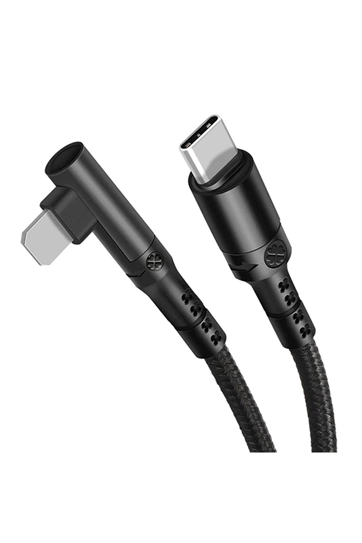 Ally Type-C To İphone 20W Li̇ghtni̇ng Hızlı Şarj Kablosu Oyuncu 90 Derece Kabl - Dropx6175-7666