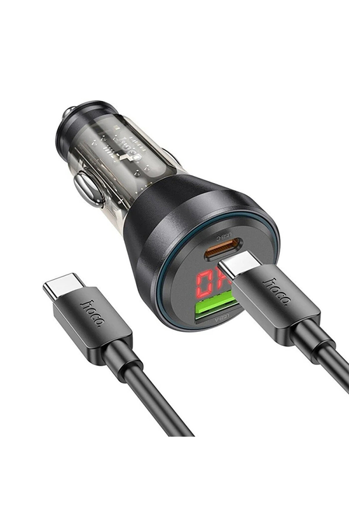 Hoco Nz12B Uni̇mpeded Pd48W Usb + Type-C Araç Çakmaklı Hızlı Şarj Aleti̇ + Type- - Gms2401-2371