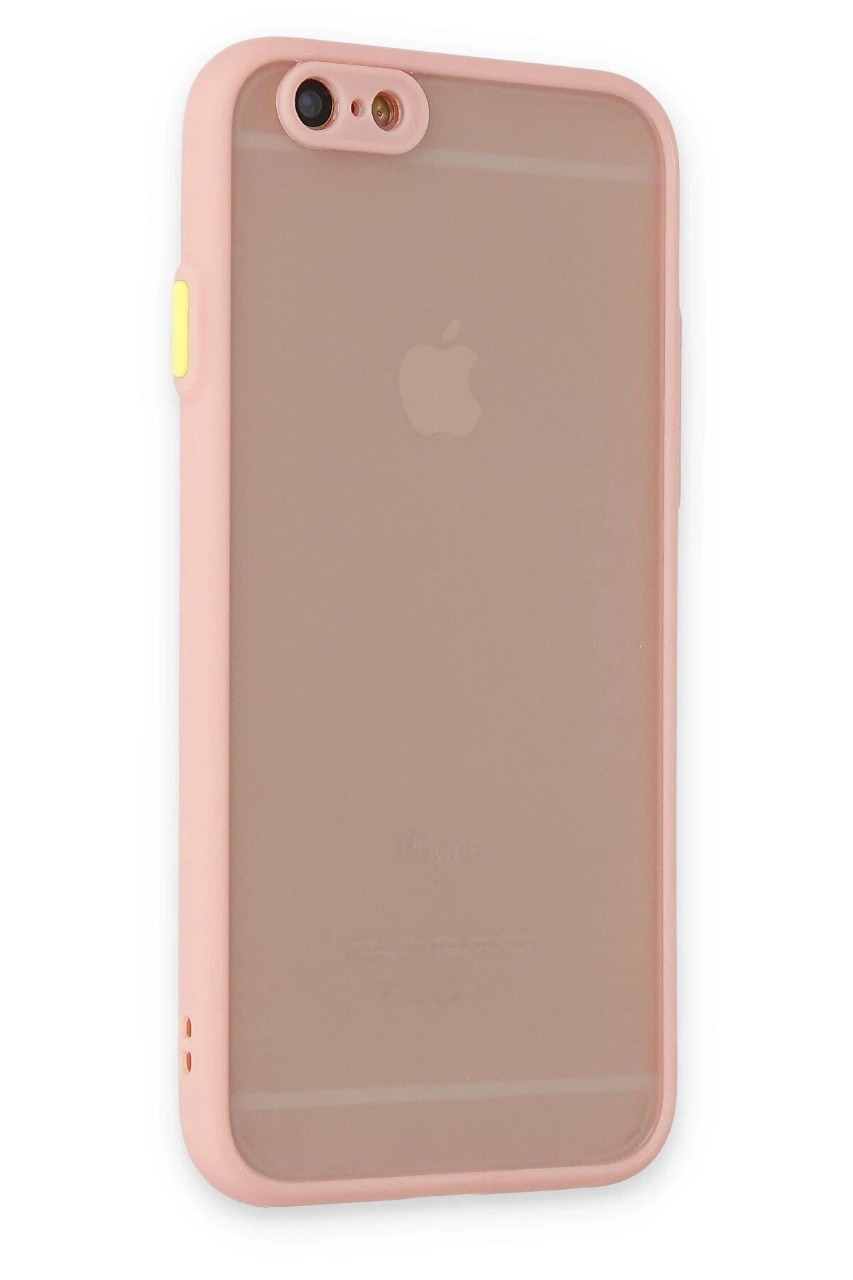 İphone 6 Kılıf Montreal Si̇li̇kon Kapak - Pembe
