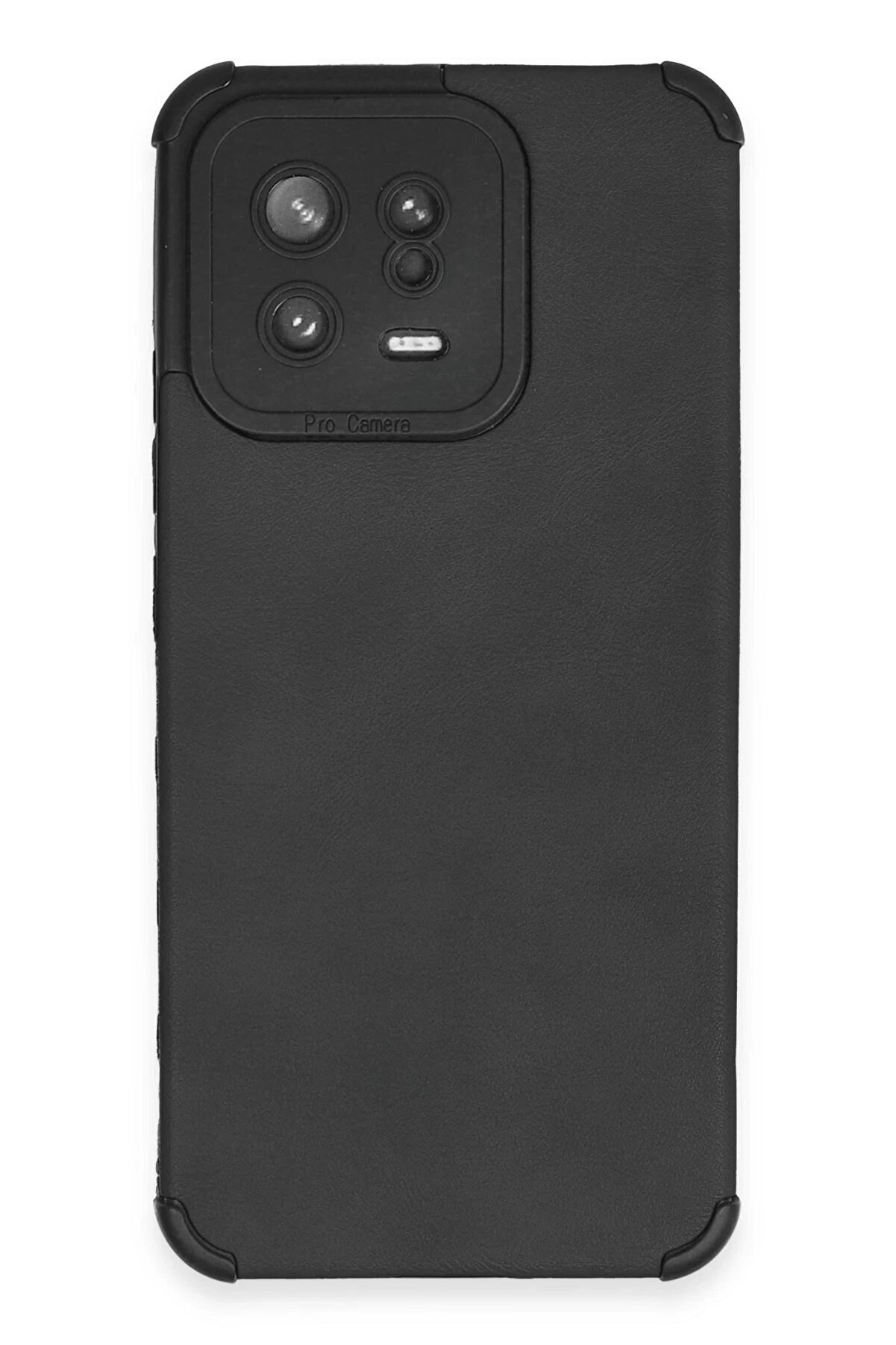 Toptan Bulurum Xiaomi Mi 13 Kılıf Loop Deri Silikon - Siyah