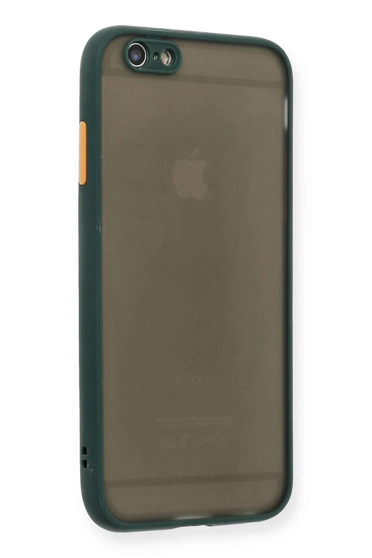 İphone 6 Kılıf Montreal Si̇li̇kon Kapak - Yeşi̇l