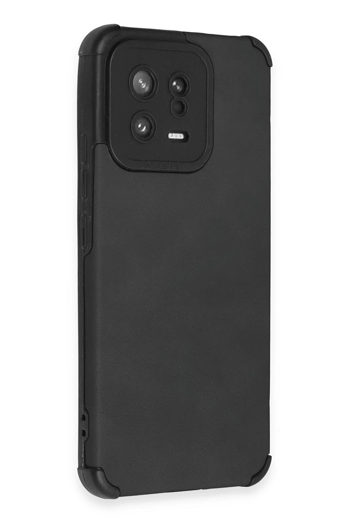 Xi̇aomi̇ Mi̇ 13 Kılıf Loop Deri̇ Si̇li̇kon - Si̇yah