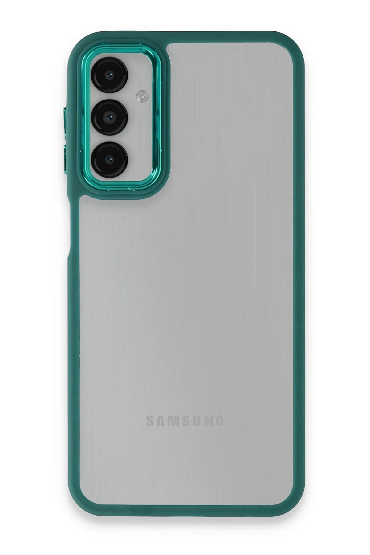 CepteToptan Samsung Galaxy A24 4G Kılıf Dora Kapak - Haki Yeşil - DROPX1950-2079