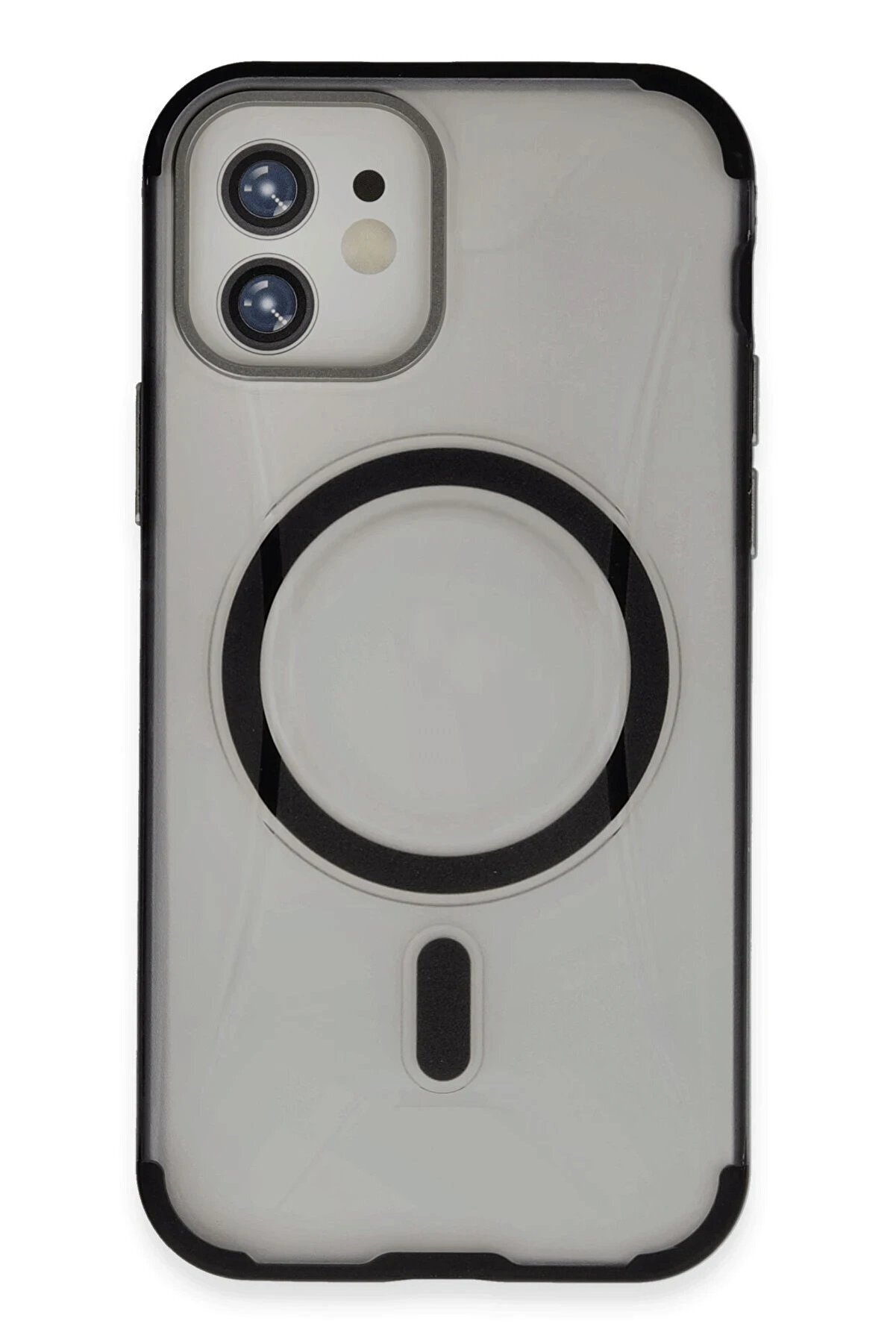 CepteToptan iPhone 11 Hilton Magsafe Kapak - Siyah - DROPX2725-7344