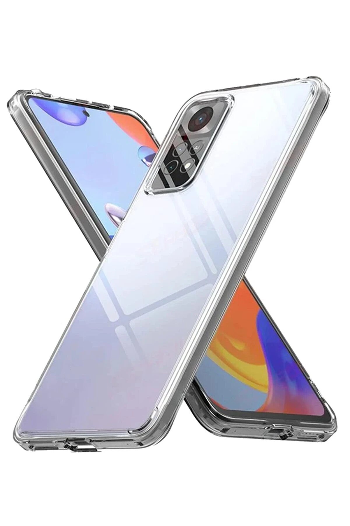 Xi̇aomi̇ Redmi̇ Note 12 Pro 4G Kılıf Lüx Şeffaf Si̇li̇kon - Dropx8237-3051