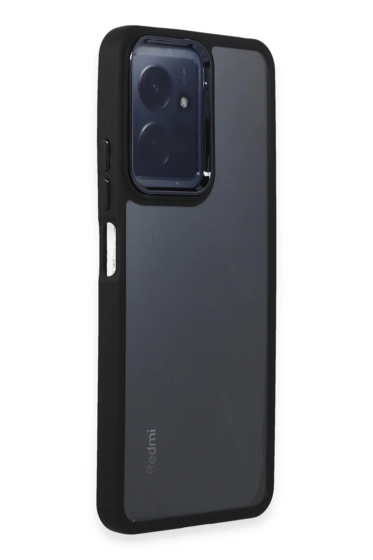 Xi̇aomi̇ Redmi̇ Note 12 4G Kılıf Dora Kapak - Si̇yah - Dropx7219-1447