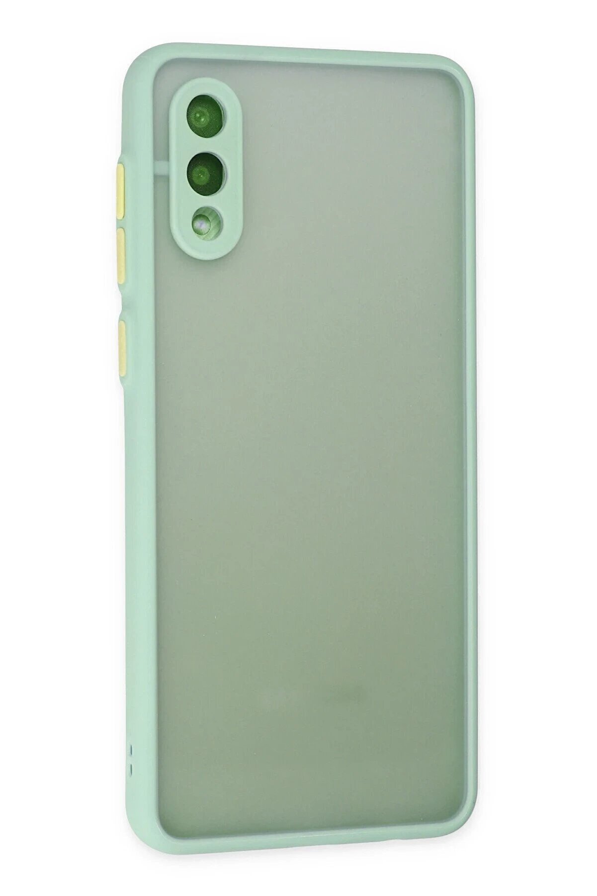 Samsung Galaxy A02 Kılıf Montreal Si̇li̇kon Kapak - Turkuaz - Dropx4237-8662