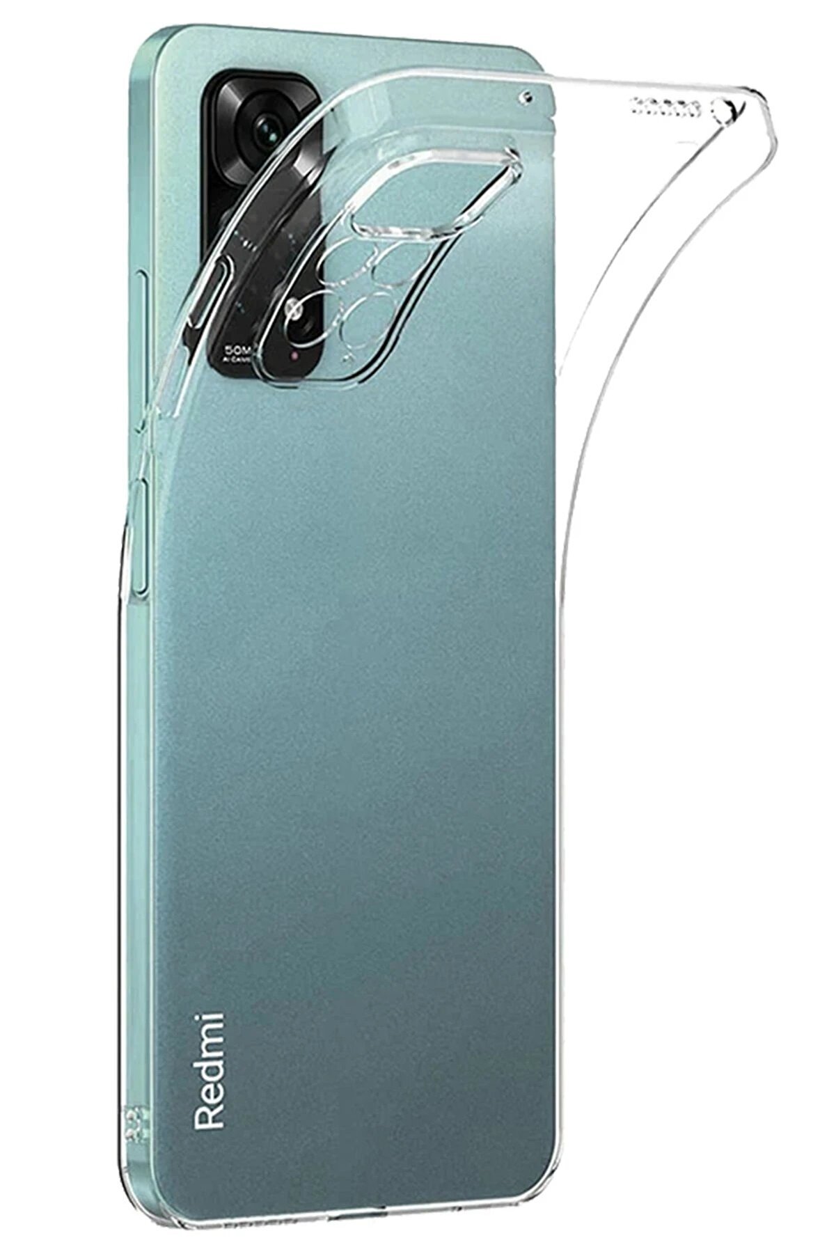 Xi̇aomi̇ Redmi̇ Note 12 Pro 4G Kılıf Lüx Şeffaf Si̇li̇kon - Dropx8237-3051