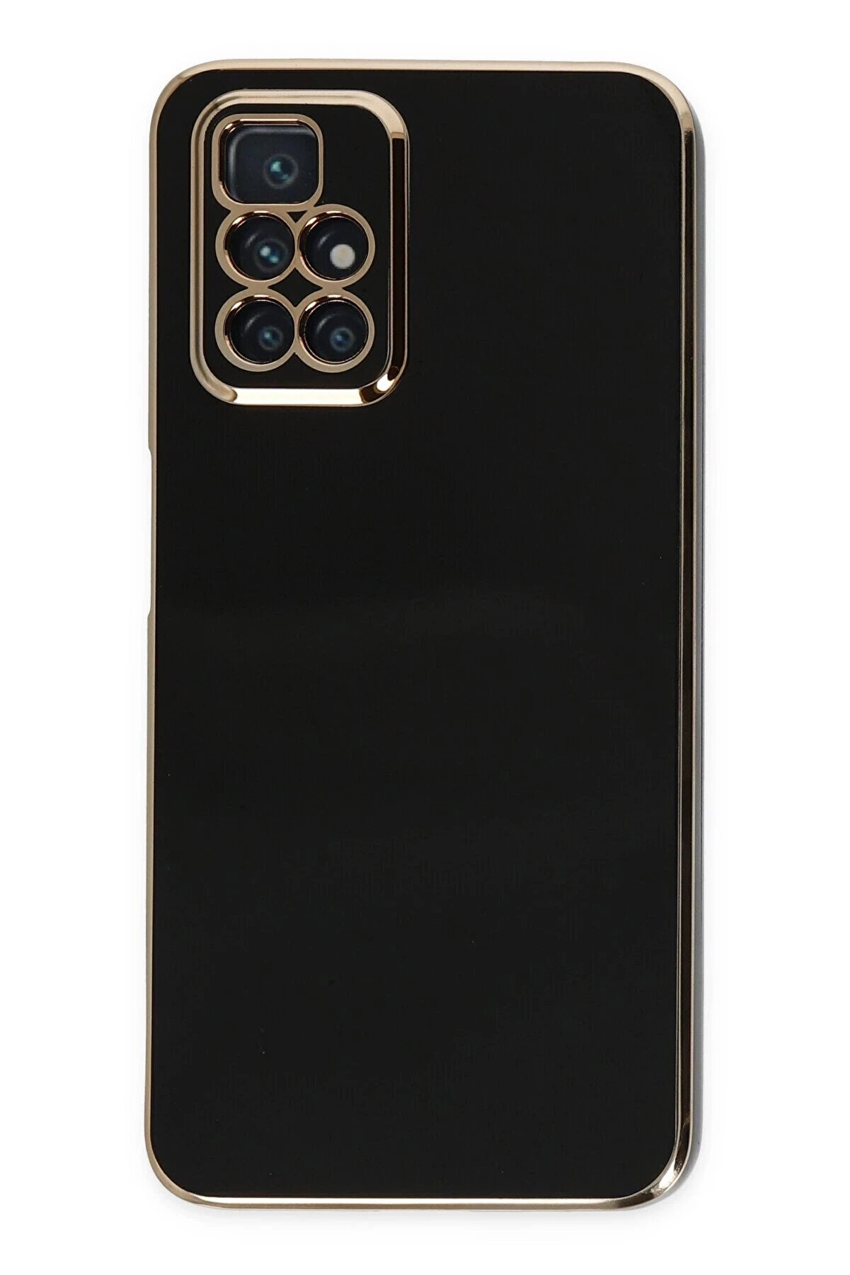 CepteToptan Xiaomi Redmi 10 2022 Kılıf Volet Silikon - Siyah - DROPX6760-5526