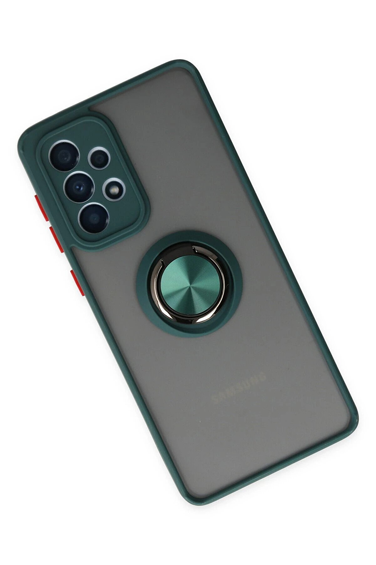 Samsung Galaxy A33 5G Kılıf Montreal Y&uuml;z&uuml;kl&uuml; Si̇li̇kon Kapak - Yeşi̇l - Dropx1944-6134