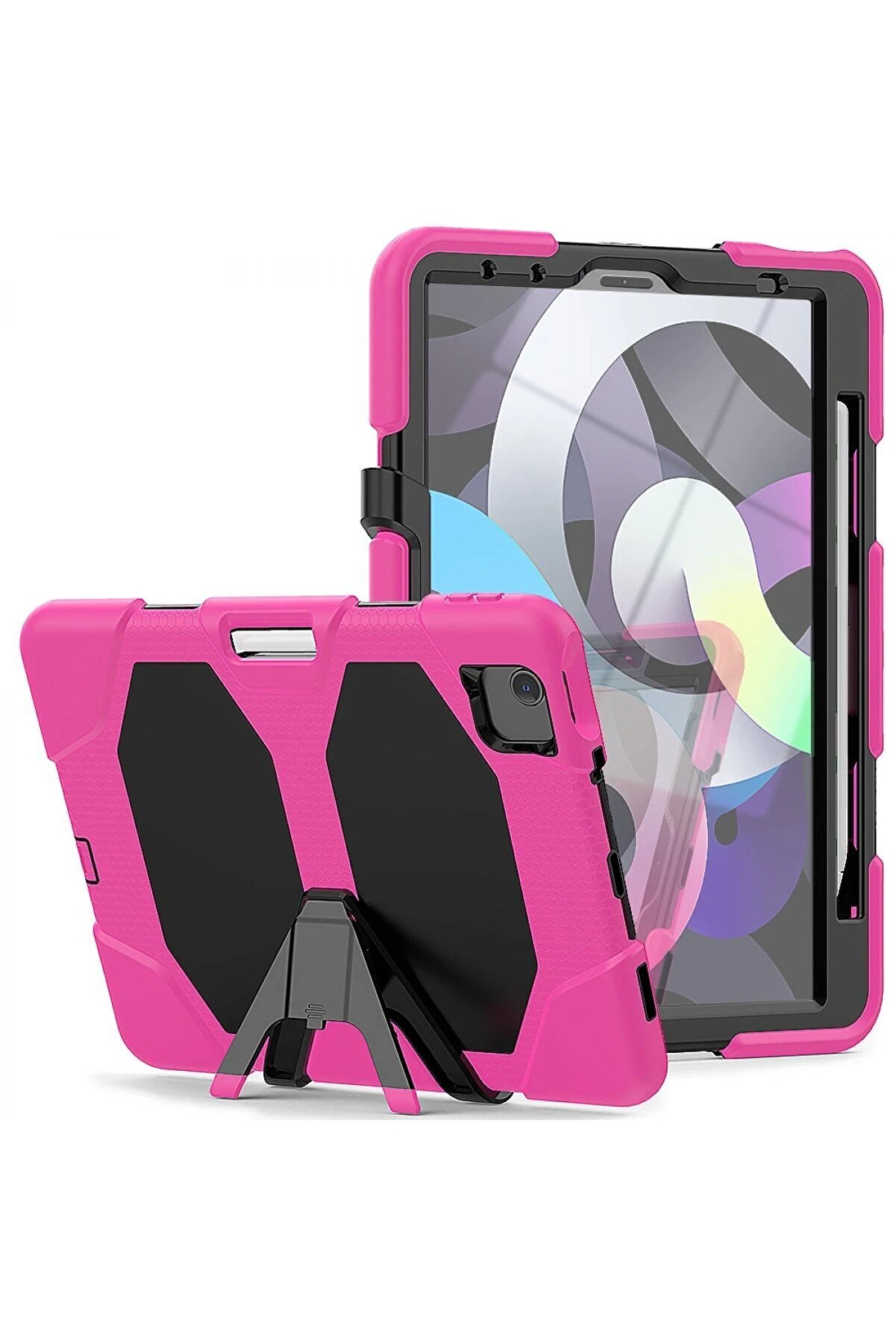 CepteToptan iPad Pro 11 (2020) Kılıf Griffin Tablet Kapak - Pembe - DROPX7733-1952