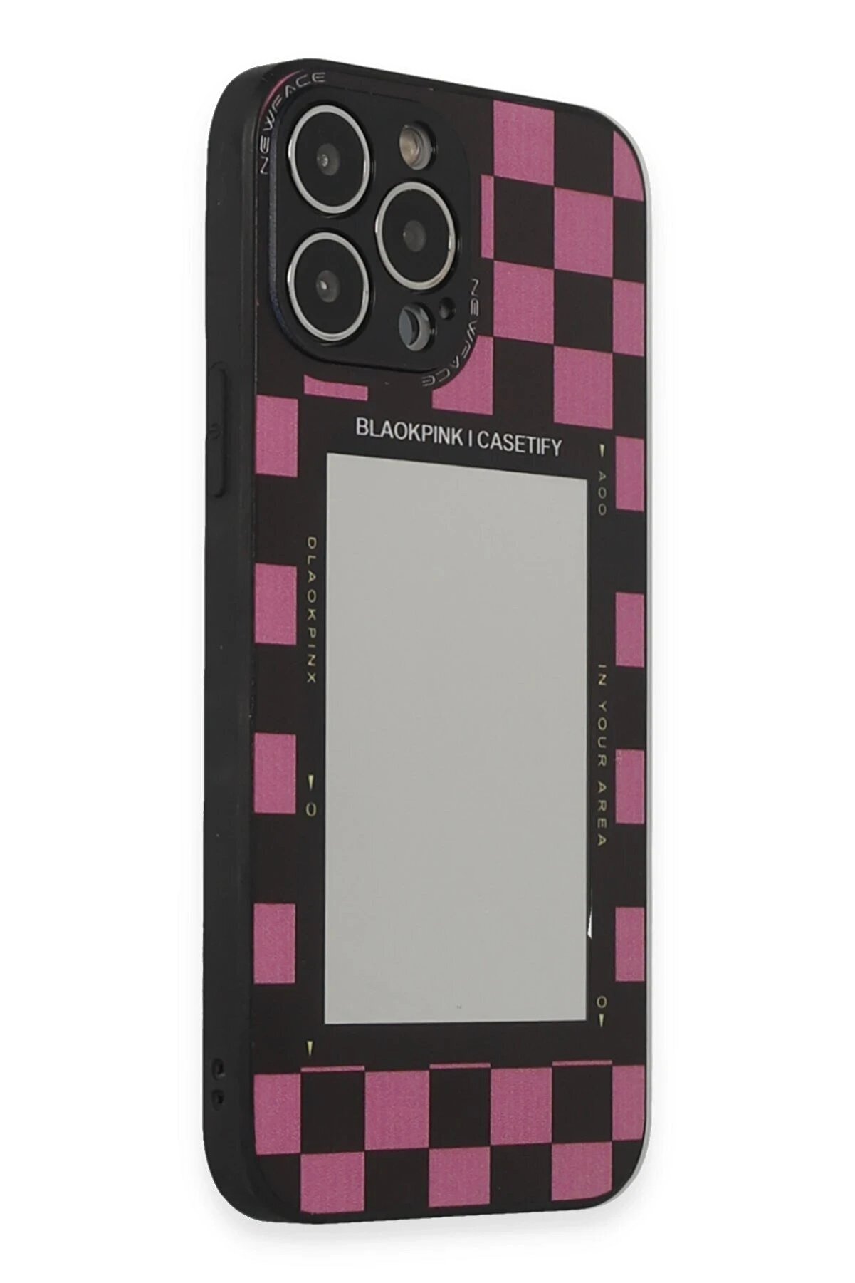 İphone 13 Pro Max Kılıf Mi̇rror Desenli̇ Kapak - Mi̇rror - 8 - Dropx9922-8227