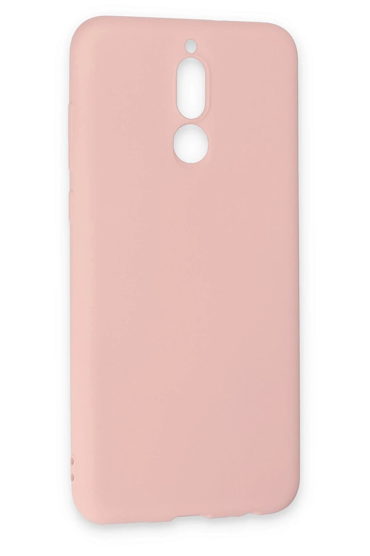 Huawei̇ Mate 10 Li̇te Kılıf Nano İ&ccedil;i̇ Kadi̇fe Si̇li̇kon - Pudra - Dropx5439-6921