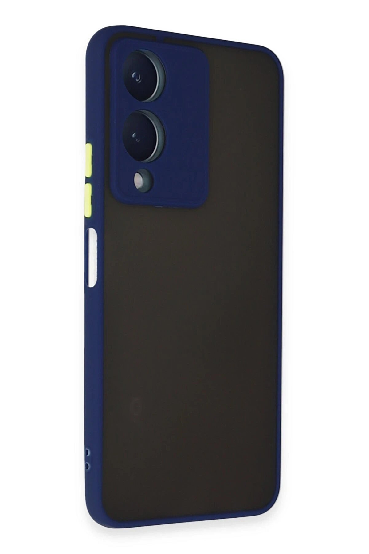 Vi̇vo Y17S Kılıf Montreal Si̇li̇kon Kapak - Laci̇vert - Dropx6274-6926